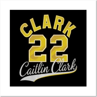 Clark 22 Caitlin Clark Posters and Art